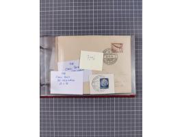 1866/1960 (ca.), interessanter Sammlungsposten inkl. sehr viel Dt. Seepost, Anlandungsstempeln, frühe Schiffspost, kleine Sam