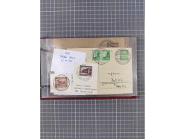 1866/1960 (ca.), interessanter Sammlungsposten inkl. sehr viel Dt. Seepost, Anlandungsstempeln, frühe Schiffspost, kleine Sam