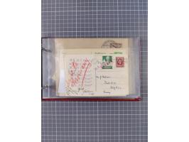 1866/1960 (ca.), interessanter Sammlungsposten inkl. sehr viel Dt. Seepost, Anlandungsstempeln, frühe Schiffspost, kleine Sam