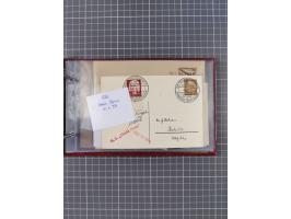 1866/1960 (ca.), interessanter Sammlungsposten inkl. sehr viel Dt. Seepost, Anlandungsstempeln, frühe Schiffspost, kleine Sam