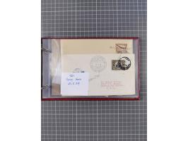 1866/1960 (ca.), interessanter Sammlungsposten inkl. sehr viel Dt. Seepost, Anlandungsstempeln, frühe Schiffspost, kleine Sam