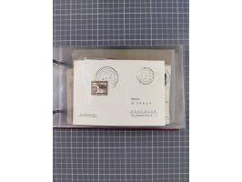 1866/1960 (ca.), interessanter Sammlungsposten inkl. sehr viel Dt. Seepost, Anlandungsstempeln, frühe Schiffspost, kleine Sam