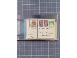 1866/1960 (ca.), interessanter Sammlungsposten inkl. sehr viel Dt. Seepost, Anlandungsstempeln, frühe Schiffspost, kleine Sam