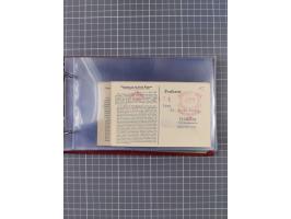 1866/1960 (ca.), interessanter Sammlungsposten inkl. sehr viel Dt. Seepost, Anlandungsstempeln, frühe Schiffspost, kleine Sam