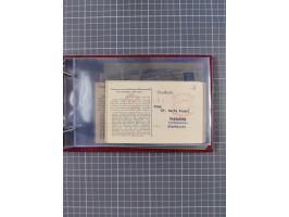 1866/1960 (ca.), interessanter Sammlungsposten inkl. sehr viel Dt. Seepost, Anlandungsstempeln, frühe Schiffspost, kleine Sam