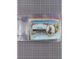 1866/1960 (ca.), interessanter Sammlungsposten inkl. sehr viel Dt. Seepost, Anlandungsstempeln, frühe Schiffspost, kleine Sam