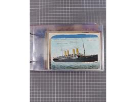 1866/1960 (ca.), interessanter Sammlungsposten inkl. sehr viel Dt. Seepost, Anlandungsstempeln, frühe Schiffspost, kleine Sam