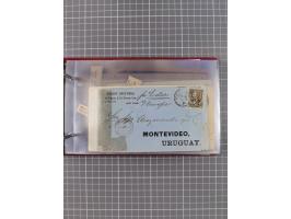 1866/1960 (ca.), interessanter Sammlungsposten inkl. sehr viel Dt. Seepost, Anlandungsstempeln, frühe Schiffspost, kleine Sam