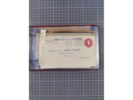 1866/1960 (ca.), interessanter Sammlungsposten inkl. sehr viel Dt. Seepost, Anlandungsstempeln, frühe Schiffspost, kleine Sam