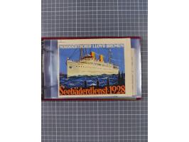 1866/1960 (ca.), interessanter Sammlungsposten inkl. sehr viel Dt. Seepost, Anlandungsstempeln, frühe Schiffspost, kleine Sam