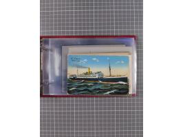 1866/1960 (ca.), interessanter Sammlungsposten inkl. sehr viel Dt. Seepost, Anlandungsstempeln, frühe Schiffspost, kleine Sam