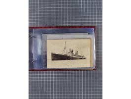 1866/1960 (ca.), interessanter Sammlungsposten inkl. sehr viel Dt. Seepost, Anlandungsstempeln, frühe Schiffspost, kleine Sam