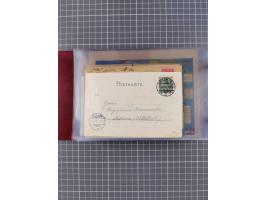 1866/1960 (ca.), interessanter Sammlungsposten inkl. sehr viel Dt. Seepost, Anlandungsstempeln, frühe Schiffspost, kleine Sam