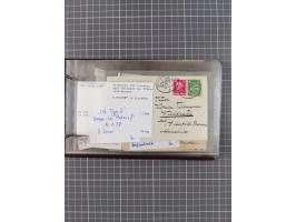 1866/1960 (ca.), interessanter Sammlungsposten inkl. sehr viel Dt. Seepost, Anlandungsstempeln, frühe Schiffspost, kleine Sam