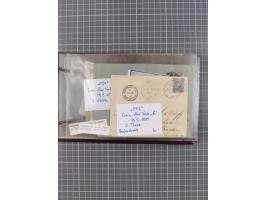 1866/1960 (ca.), interessanter Sammlungsposten inkl. sehr viel Dt. Seepost, Anlandungsstempeln, frühe Schiffspost, kleine Sam