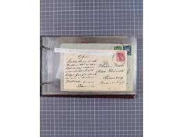 1866/1960 (ca.), interessanter Sammlungsposten inkl. sehr viel Dt. Seepost, Anlandungsstempeln, frühe Schiffspost, kleine Sam