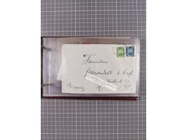 1866/1960 (ca.), interessanter Sammlungsposten inkl. sehr viel Dt. Seepost, Anlandungsstempeln, frühe Schiffspost, kleine Sam