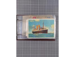 1866/1960 (ca.), interessanter Sammlungsposten inkl. sehr viel Dt. Seepost, Anlandungsstempeln, frühe Schiffspost, kleine Sam