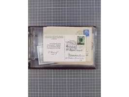 1866/1960 (ca.), interessanter Sammlungsposten inkl. sehr viel Dt. Seepost, Anlandungsstempeln, frühe Schiffspost, kleine Sam