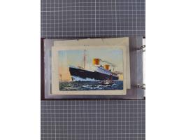 1866/1960 (ca.), interessanter Sammlungsposten inkl. sehr viel Dt. Seepost, Anlandungsstempeln, frühe Schiffspost, kleine Sam