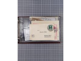 1866/1960 (ca.), interessanter Sammlungsposten inkl. sehr viel Dt. Seepost, Anlandungsstempeln, frühe Schiffspost, kleine Sam