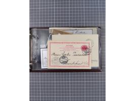 1866/1960 (ca.), interessanter Sammlungsposten inkl. sehr viel Dt. Seepost, Anlandungsstempeln, frühe Schiffspost, kleine Sam