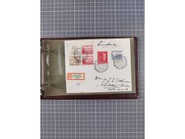 1866/1960 (ca.), interessanter Sammlungsposten inkl. sehr viel Dt. Seepost, Anlandungsstempeln, frühe Schiffspost, kleine Sam