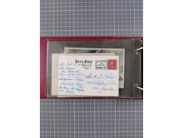 1866/1960 (ca.), interessanter Sammlungsposten inkl. sehr viel Dt. Seepost, Anlandungsstempeln, frühe Schiffspost, kleine Sam