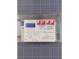 1866/1960 (ca.), interessanter Sammlungsposten inkl. sehr viel Dt. Seepost, Anlandungsstempeln, frühe Schiffspost, kleine Sam