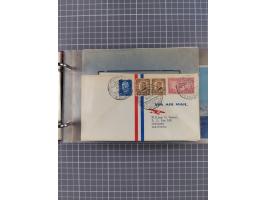 1866/1960 (ca.), interessanter Sammlungsposten inkl. sehr viel Dt. Seepost, Anlandungsstempeln, frühe Schiffspost, kleine Sam