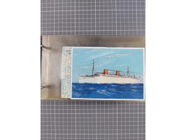 1866/1960 (ca.), interessanter Sammlungsposten inkl. sehr viel Dt. Seepost, Anlandungsstempeln, frühe Schiffspost, kleine Sam