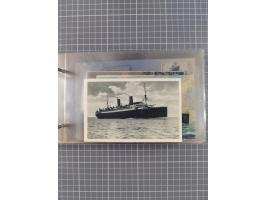 1866/1960 (ca.), interessanter Sammlungsposten inkl. sehr viel Dt. Seepost, Anlandungsstempeln, frühe Schiffspost, kleine Sam