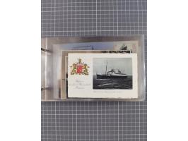 1866/1960 (ca.), interessanter Sammlungsposten inkl. sehr viel Dt. Seepost, Anlandungsstempeln, frühe Schiffspost, kleine Sam