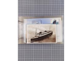 1866/1960 (ca.), interessanter Sammlungsposten inkl. sehr viel Dt. Seepost, Anlandungsstempeln, frühe Schiffspost, kleine Sam