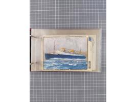 1866/1960 (ca.), interessanter Sammlungsposten inkl. sehr viel Dt. Seepost, Anlandungsstempeln, frühe Schiffspost, kleine Sam