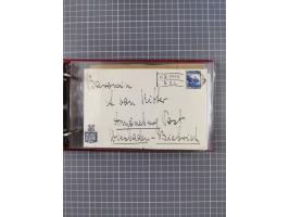 1866/1960 (ca.), interessanter Sammlungsposten inkl. sehr viel Dt. Seepost, Anlandungsstempeln, frühe Schiffspost, kleine Sam