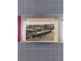 1866/1960 (ca.), interessanter Sammlungsposten inkl. sehr viel Dt. Seepost, Anlandungsstempeln, frühe Schiffspost, kleine Sam