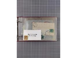 1866/1960 (ca.), interessanter Sammlungsposten inkl. sehr viel Dt. Seepost, Anlandungsstempeln, frühe Schiffspost, kleine Sam