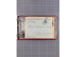 1866/1960 (ca.), interessanter Sammlungsposten inkl. sehr viel Dt. Seepost, Anlandungsstempeln, frühe Schiffspost, kleine Sam