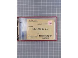 1866/1960 (ca.), interessanter Sammlungsposten inkl. sehr viel Dt. Seepost, Anlandungsstempeln, frühe Schiffspost, kleine Sam