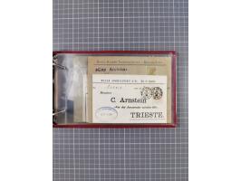 1866/1960 (ca.), interessanter Sammlungsposten inkl. sehr viel Dt. Seepost, Anlandungsstempeln, frühe Schiffspost, kleine Sam