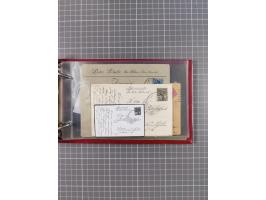 1866/1960 (ca.), interessanter Sammlungsposten inkl. sehr viel Dt. Seepost, Anlandungsstempeln, frühe Schiffspost, kleine Sam