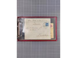 1866/1960 (ca.), interessanter Sammlungsposten inkl. sehr viel Dt. Seepost, Anlandungsstempeln, frühe Schiffspost, kleine Sam