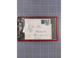 1866/1960 (ca.), interessanter Sammlungsposten inkl. sehr viel Dt. Seepost, Anlandungsstempeln, frühe Schiffspost, kleine Sam