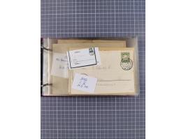 1866/1960 (ca.), interessanter Sammlungsposten inkl. sehr viel Dt. Seepost, Anlandungsstempeln, frühe Schiffspost, kleine Sam