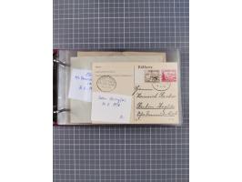 1866/1960 (ca.), interessanter Sammlungsposten inkl. sehr viel Dt. Seepost, Anlandungsstempeln, frühe Schiffspost, kleine Sam