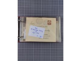 1866/1960 (ca.), interessanter Sammlungsposten inkl. sehr viel Dt. Seepost, Anlandungsstempeln, frühe Schiffspost, kleine Sam