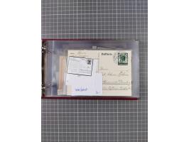 1866/1960 (ca.), interessanter Sammlungsposten inkl. sehr viel Dt. Seepost, Anlandungsstempeln, frühe Schiffspost, kleine Sam