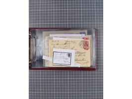 1866/1960 (ca.), interessanter Sammlungsposten inkl. sehr viel Dt. Seepost, Anlandungsstempeln, frühe Schiffspost, kleine Sam