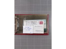 1866/1960 (ca.), interessanter Sammlungsposten inkl. sehr viel Dt. Seepost, Anlandungsstempeln, frühe Schiffspost, kleine Sam